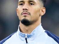 William Saliba of France looks on during the UEFA Nations League 2024/25 League A Group 2 match between Italy and France at Stadio Giuseppe...