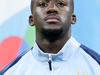 Ibrahima Konate' of France looks on during the UEFA Nations League 2024/25 League A Group 2 match between Italy and France at Stadio Giusepp...