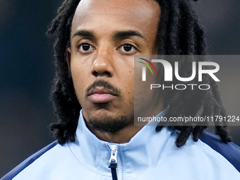 Jules Kounde' of France looks on during the UEFA Nations League 2024/25 League A Group 2 match between Italy and France at Stadio Giuseppe M...