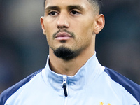 William Saliba of France looks on during the UEFA Nations League 2024/25 League A Group 2 match between Italy and France at Stadio Giuseppe...