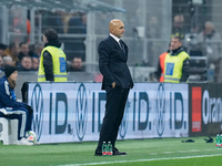 Luciano Spalletti head coach of Italy looks on during the UEFA Nations League 2024/25 League A Group 2 match between Italy and France at Sta...