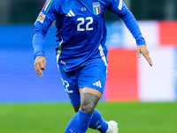 Giovanni Di Lorenzo of Italy during the UEFA Nations League 2024/25 League A Group 2 match between Italy and France at Stadio Giuseppe Meazz...