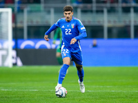 Giovanni Di Lorenzo of Italy during the UEFA Nations League 2024/25 League A Group 2 match between Italy and France at Stadio Giuseppe Meazz...