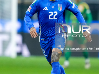 Giovanni Di Lorenzo of Italy during the UEFA Nations League 2024/25 League A Group 2 match between Italy and France at Stadio Giuseppe Meazz...