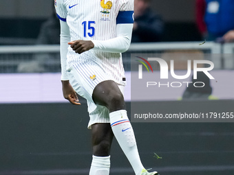 Ibrahima Konate' of France during the UEFA Nations League 2024/25 League A Group 2 match between Italy and France at Stadio Giuseppe Meazza...