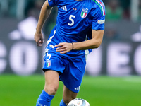 Manuel Locatelli of Italy during the UEFA Nations League 2024/25 League A Group 2 match between Italy and France at Stadio Giuseppe Meazza o...