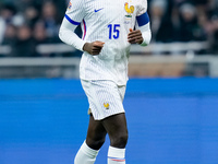 Ibrahima Konate' of France looks on during the UEFA Nations League 2024/25 League A Group 2 match between Italy and France at Stadio Giusepp...