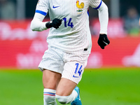 Adrien Rabiot of France during the UEFA Nations League 2024/25 League A Group 2 match between Italy and France at Stadio Giuseppe Meazza on...