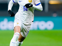 Adrien Rabiot of France during the UEFA Nations League 2024/25 League A Group 2 match between Italy and France at Stadio Giuseppe Meazza on...