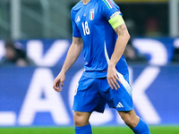 Nicolo' Barella of Italy during the UEFA Nations League 2024/25 League A Group 2 match between Italy and France at Stadio Giuseppe Meazza on...