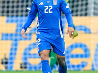 Giovanni Di Lorenzo of Italy during the UEFA Nations League 2024/25 League A Group 2 match between Italy and France at Stadio Giuseppe Meazz...