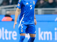 Manuel Locatelli of Italy during the UEFA Nations League 2024/25 League A Group 2 match between Italy and France at Stadio Giuseppe Meazza o...