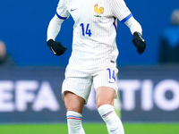 Adrien Rabiot of France during the UEFA Nations League 2024/25 League A Group 2 match between Italy and France at Stadio Giuseppe Meazza on...