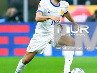 Matteo Guendouzi of France during the UEFA Nations League 2024/25 League A Group 2 match between Italy and France at Stadio Giuseppe Meazza...