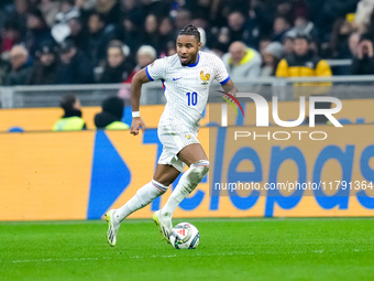 Christopher Nkunku of France during the UEFA Nations League 2024/25 League A Group 2 match between Italy and France at Stadio Giuseppe Meazz...