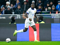 Marcus Thuram of France during the UEFA Nations League 2024/25 League A Group 2 match between Italy and France at Stadio Giuseppe Meazza on...