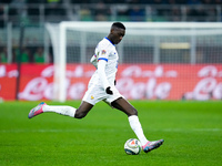 Randal Kolo Muani of France during the UEFA Nations League 2024/25 League A Group 2 match between Italy and France at Stadio Giuseppe Meazza...