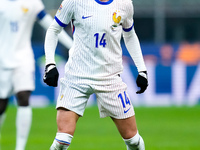 Adrien Rabiot of France during the UEFA Nations League 2024/25 League A Group 2 match between Italy and France at Stadio Giuseppe Meazza on...