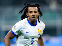 Jules Kounde' of France looks on during the UEFA Nations League 2024/25 League A Group 2 match between Italy and France at Stadio Giuseppe M...