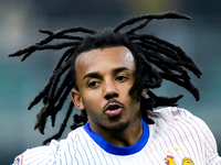 Jules Kounde' of France during the UEFA Nations League 2024/25 League A Group 2 match between Italy and France at Stadio Giuseppe Meazza on...