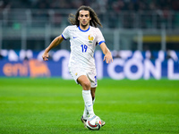 Matteo Guendouzi of France during the UEFA Nations League 2024/25 League A Group 2 match between Italy and France at Stadio Giuseppe Meazza...