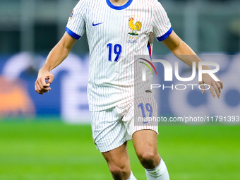 Matteo Guendouzi of France during the UEFA Nations League 2024/25 League A Group 2 match between Italy and France at Stadio Giuseppe Meazza...