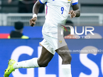 Marcus Thuram of France during the UEFA Nations League 2024/25 League A Group 2 match between Italy and France at Stadio Giuseppe Meazza on...