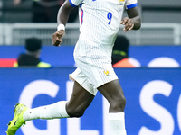 Marcus Thuram of France during the UEFA Nations League 2024/25 League A Group 2 match between Italy and France at Stadio Giuseppe Meazza on...