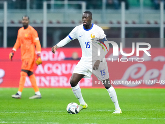 Ibrahima Konate' of France during the UEFA Nations League 2024/25 League A Group 2 match between Italy and France at Stadio Giuseppe Meazza...