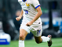 Matteo Guendouzi of France during the UEFA Nations League 2024/25 League A Group 2 match between Italy and France at Stadio Giuseppe Meazza...