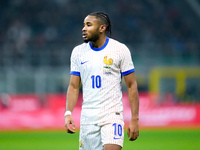 Christopher Nkunku of France looks on during the UEFA Nations League 2024/25 League A Group 2 match between Italy and France at Stadio Giuse...