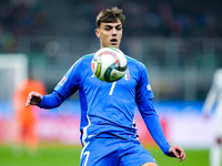 Daniel Maldini of Italy looks on during the UEFA Nations League 2024/25 League A Group 2 match between Italy and France at Stadio Giuseppe M...