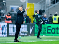 Luciano Spalletti head coach of Italy gestures during the UEFA Nations League 2024/25 League A Group 2 match between Italy and France at Sta...