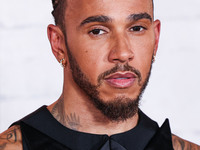 Lewis Hamilton arrives at the Los Angeles Premiere Of Paramount Pictures' 'Gladiator II' held at the TCL Chinese Theatre IMAX on November 18...