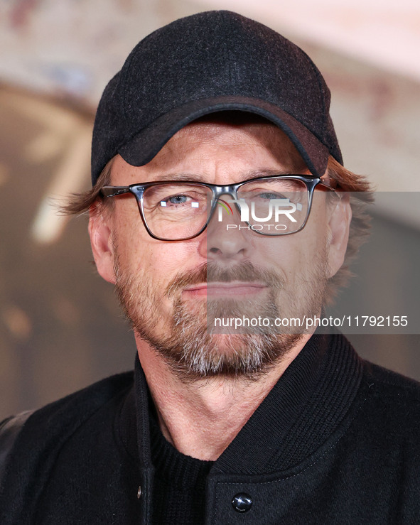 Joachim Ronning arrives at the Los Angeles Premiere Of Paramount Pictures' 'Gladiator II' held at the TCL Chinese Theatre IMAX on November 1...