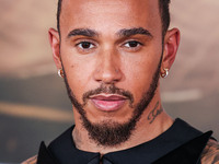 Lewis Hamilton arrives at the Los Angeles Premiere Of Paramount Pictures' 'Gladiator II' held at the TCL Chinese Theatre IMAX on November 18...