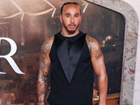 Lewis Hamilton arrives at the Los Angeles Premiere Of Paramount Pictures' 'Gladiator II' held at the TCL Chinese Theatre IMAX on November 18...