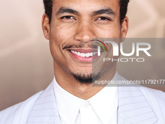 Greg Tarzan Davis arrives at the Los Angeles Premiere Of Paramount Pictures' 'Gladiator II' held at the TCL Chinese Theatre IMAX on November...