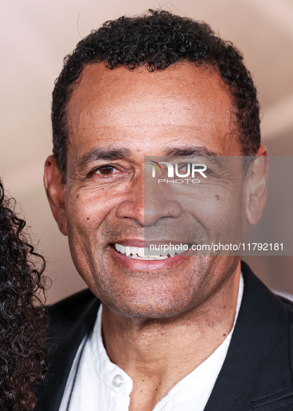 Mario Van Peebles arrives at the Los Angeles Premiere Of Paramount Pictures' 'Gladiator II' held at the TCL Chinese Theatre IMAX on November...