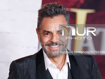 Eugenio Derbez arrives at the Los Angeles Premiere Of Paramount Pictures' 'Gladiator II' held at the TCL Chinese Theatre IMAX on November 18...