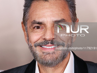 Eugenio Derbez arrives at the Los Angeles Premiere Of Paramount Pictures' 'Gladiator II' held at the TCL Chinese Theatre IMAX on November 18...