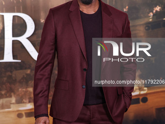 Harold Perrineau arrives at the Los Angeles Premiere Of Paramount Pictures' 'Gladiator II' held at the TCL Chinese Theatre IMAX on November...