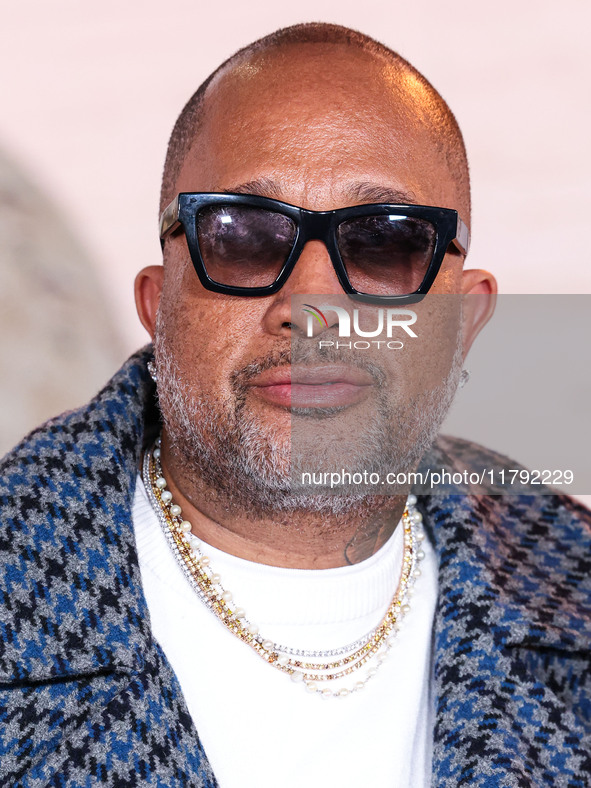 Kenya Barris arrives at the Los Angeles Premiere Of Paramount Pictures' 'Gladiator II' held at the TCL Chinese Theatre IMAX on November 18,...