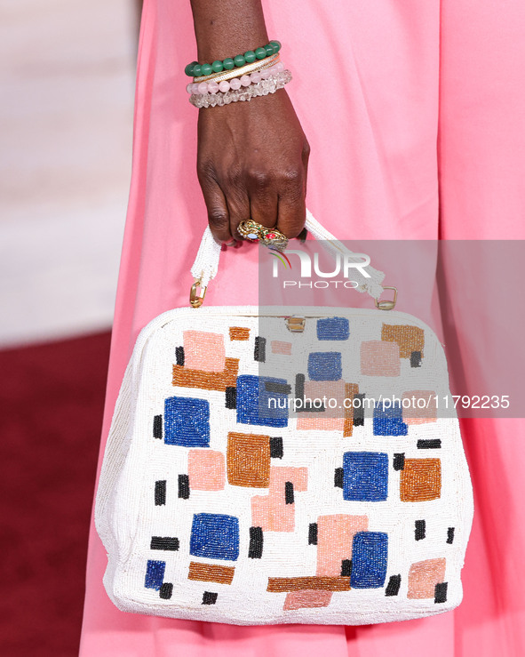 Estelle arrives at the Los Angeles Premiere Of Paramount Pictures' 'Gladiator II' held at the TCL Chinese Theatre IMAX on November 18, 2024...