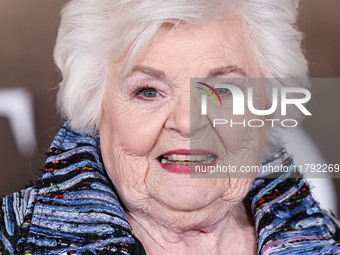 June Squibb arrives at the Los Angeles Premiere Of Paramount Pictures' 'Gladiator II' held at the TCL Chinese Theatre IMAX on November 18, 2...