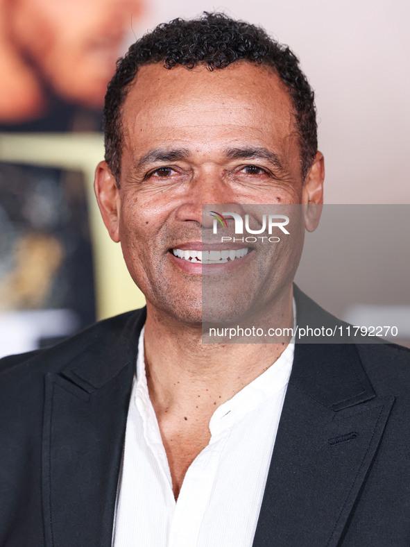 Mario Van Peebles arrives at the Los Angeles Premiere Of Paramount Pictures' 'Gladiator II' held at the TCL Chinese Theatre IMAX on November...