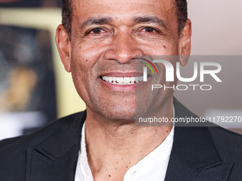 Mario Van Peebles arrives at the Los Angeles Premiere Of Paramount Pictures' 'Gladiator II' held at the TCL Chinese Theatre IMAX on November...