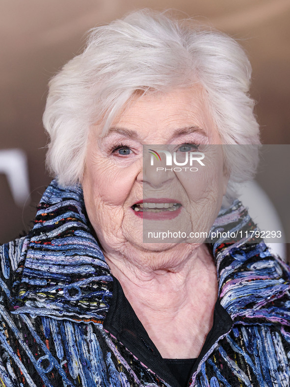 June Squibb arrives at the Los Angeles Premiere Of Paramount Pictures' 'Gladiator II' held at the TCL Chinese Theatre IMAX on November 18, 2...