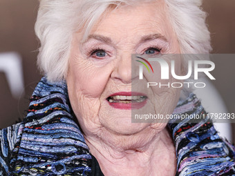 June Squibb arrives at the Los Angeles Premiere Of Paramount Pictures' 'Gladiator II' held at the TCL Chinese Theatre IMAX on November 18, 2...