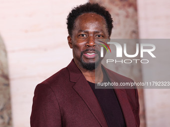 Harold Perrineau arrives at the Los Angeles Premiere Of Paramount Pictures' 'Gladiator II' held at the TCL Chinese Theatre IMAX on November...